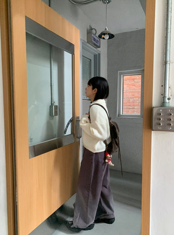 Hinba Pigment Washing Balloon Pants